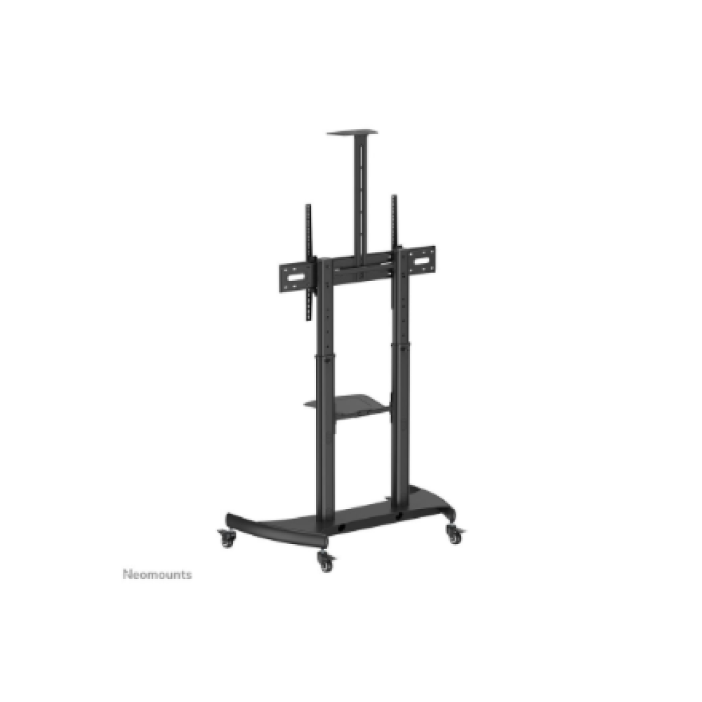 Neomounts Floor stand , PLASMA-M1950E TV trolley , Adjustable Height, Tilt , 60-100 , Maximum weight (capacity) 100 kg , Black