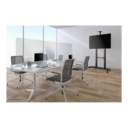 Neomounts Floor stand , PLASMA-M1950E TV trolley , Adjustable Height, Tilt , 60-100 , Maximum weight (capacity) 100 kg , Black