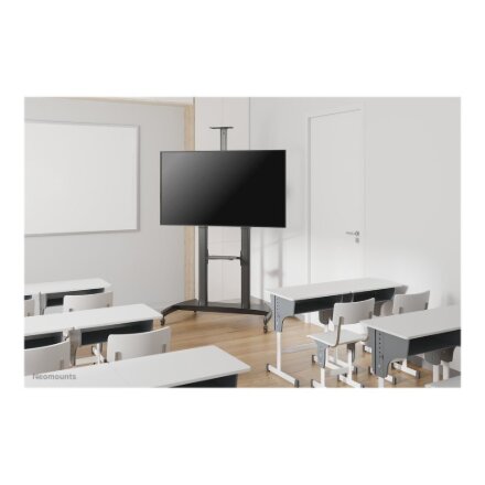 Neomounts Floor stand , PLASMA-M1950E TV trolley , Adjustable Height, Tilt , 60-100 , Maximum weight (capacity) 100 kg , Black