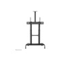 Neomounts Floor stand , PLASMA-M1950E TV trolley , Adjustable Height, Tilt , 60-100 , Maximum weight (capacity) 100 kg , Black