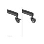 Neomounts Floor stand , PLASMA-M1950E TV trolley , Adjustable Height, Tilt , 60-100 , Maximum weight (capacity) 100 kg , Black