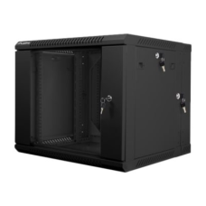 Lanberg , Rack cabinet 19 double-section wall-mount 9U/600x600 (flat pack) , WF02-6609-10B , Black