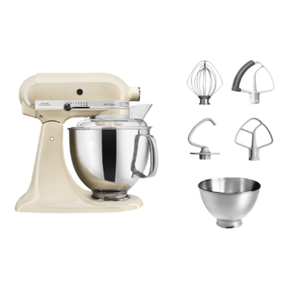 KitchenAid Artisan Elegance Stand Mixer , 5KSM175PSEAC , 300 W , Number of speeds 10 , Bowl capacity 4.8 L , Almond Cream