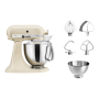 KitchenAid Artisan Elegance Stand Mixer , 5KSM175PSEAC , 300 W , Number of speeds 10 , Bowl capacity 4.8 L , Almond Cream