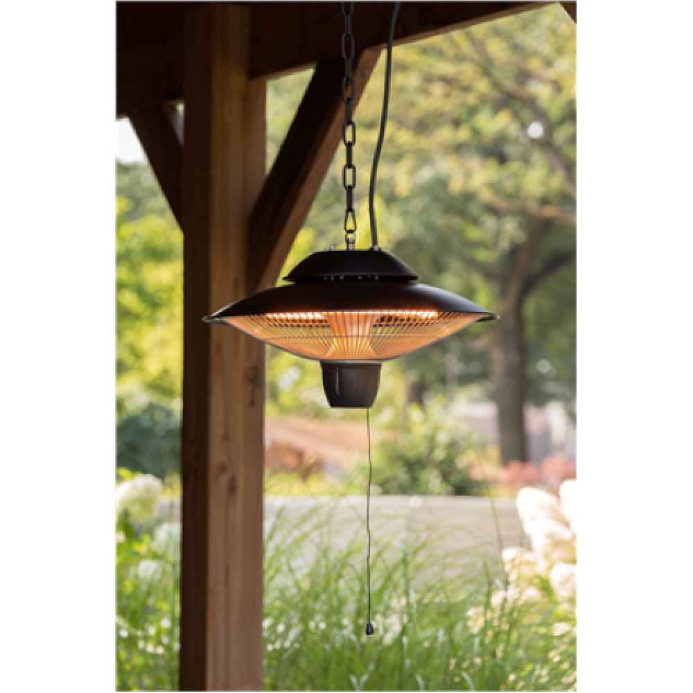 SUNRED , Heater , BAR-1500H, Barcelona Bright Hanging , Infrared , 1500 W , Black , IP24