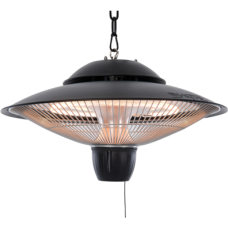 SUNRED , Heater , BAR-1500H, Barcelona Bright Hanging , Infrared , 1500 W , Number of power levels , Suitable for rooms up to m² , Black , IP24