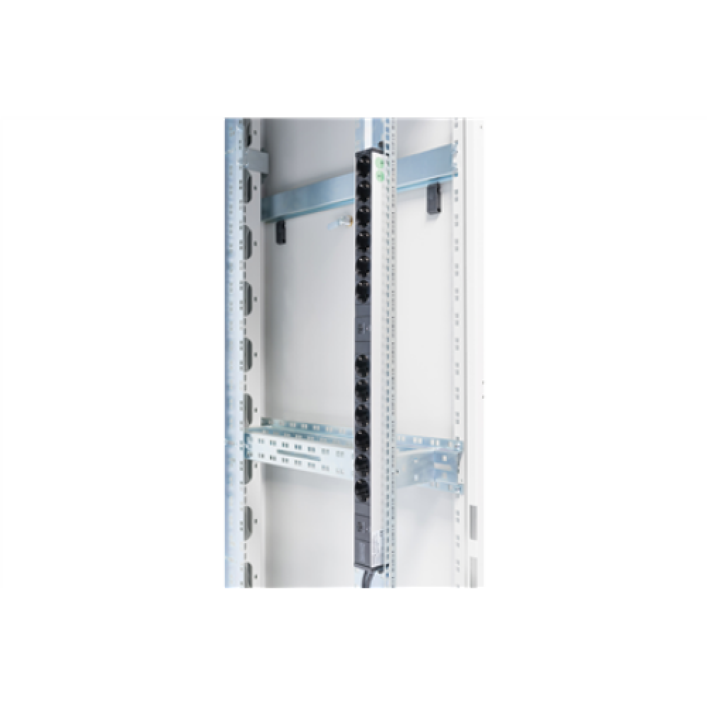Digitus Aluminum Outlet Strip with overload protection , DN-95405 , Sockets quantity 12
