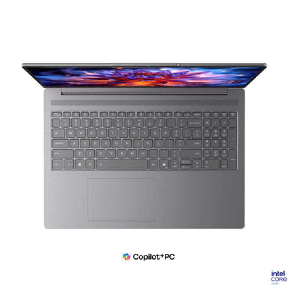 Lenovo IdeaPad Slim 5 16IPH11 Intel , Luna Grey , 16 , OLED , 2.8K , 2880 x 1800 pixels , Glossy , Intel Core Ultra 7 , 356H , 32 (2x16GB) GB , SODIMM DDR5 , Solid-state drive capacity 1000 GB , Intel Graphics , Windows 11 Home , 802.11be , Bluetooth vers