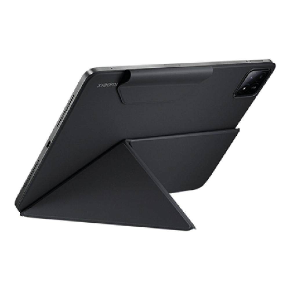 Xiaomi Pad 6S Pro Cover , Xiaomi , 12.4 , PU + Glass fiber + PC (includes magnet) , Black