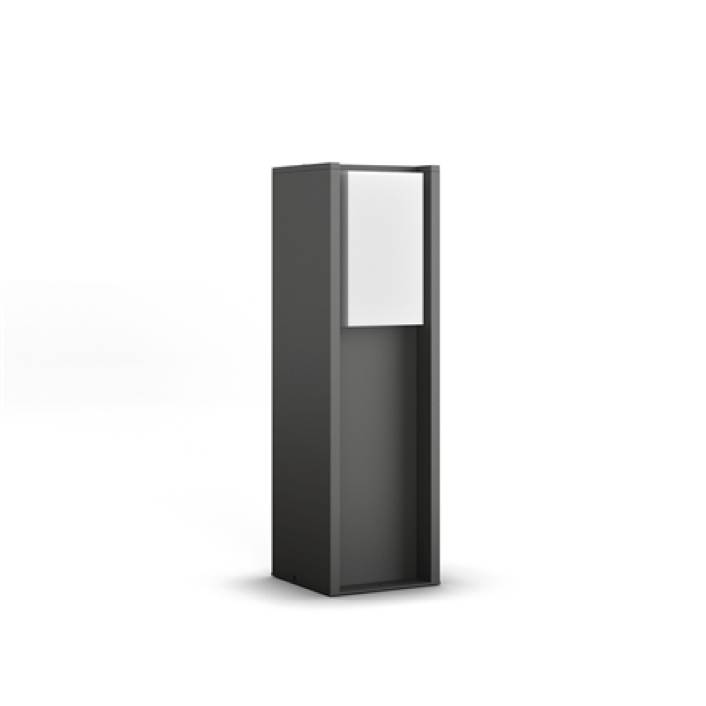 Philips Hue Turaco Outdoor Pedestal Lantern , E27 , 9 W , Warm white