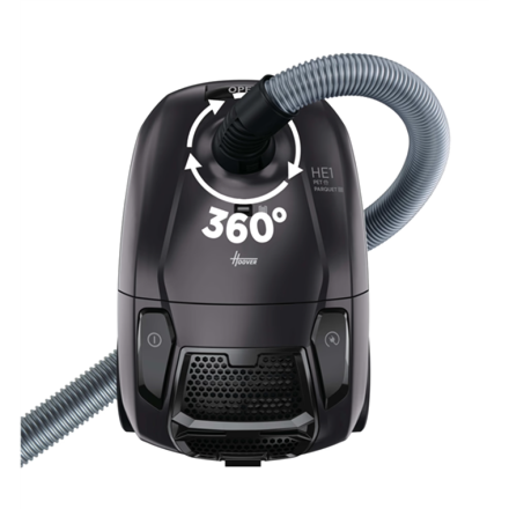 Hoover Vacuum Cleaner , HE120PET 011 , Bagged , Power 700 W , Dust capacity 2.5 L , Iron Grey