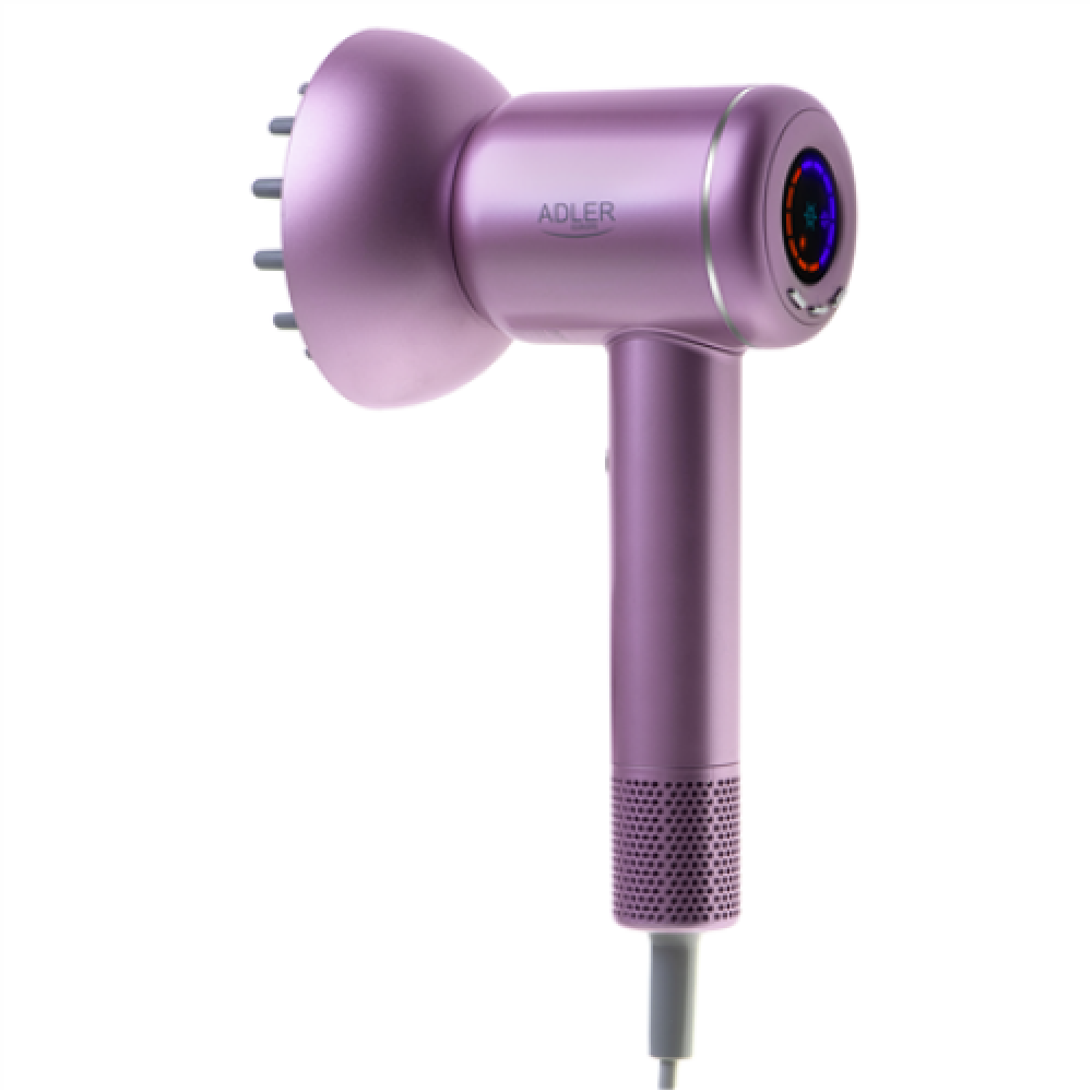 Adler Hair Dryer , AD 2270p SUPERSPEED , 1600 W , Number of temperature settings 3 , Ionic function , Diffuser nozzle , Pink