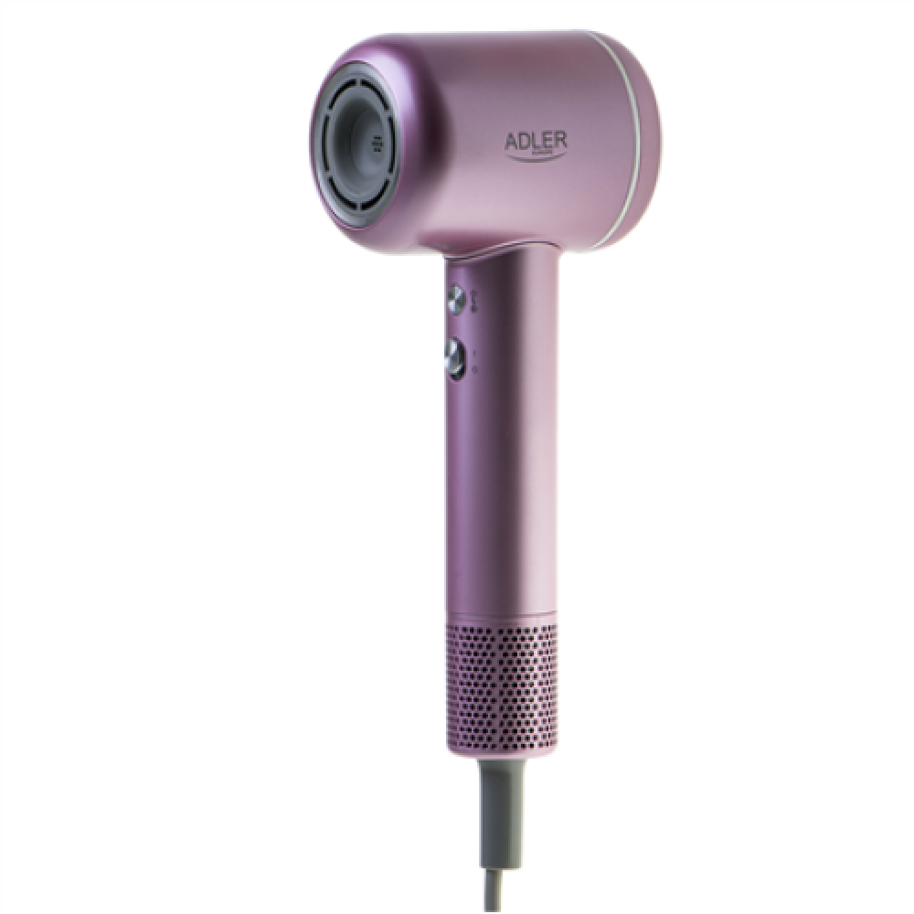 Adler Hair Dryer , AD 2270p SUPERSPEED , 1600 W , Number of temperature settings 3 , Ionic function , Diffuser nozzle , Pink