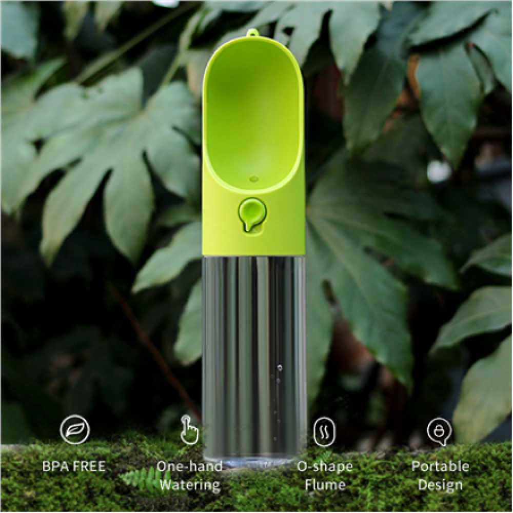 PETKIT , Eversweet Travel , Pet Bottle , Capacity 0.4 L , Material BioCleanAct and Tritan (BPA Free) , Green