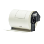 Brother , DK-11247 , Black on White , 180 labels per roll , 10.3 x 16.4 cm