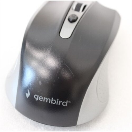 SALE OUT.Gembird MUSW-4B-04-GB Wireless optical Mouse, Spacegrey/black Gembird MUSW-4B-04-GB 2.4GHz Wireless Optical Mouse Optical Mouse USB Spacegrey/Black DAMAGED PACKAGING, SCRATCHES ON TOP , 2.4GHz Wireless Optical Mouse , MUSW-4B-04-GB , Optical Mous
