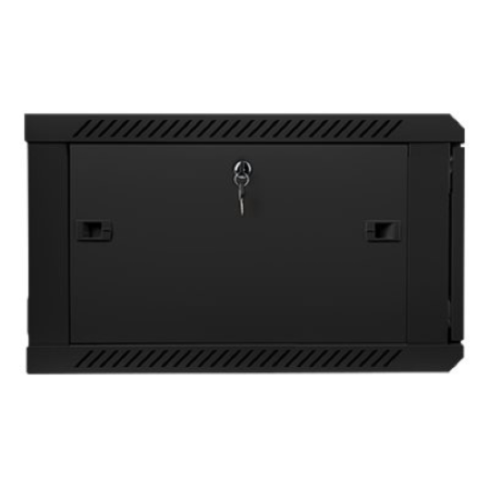 Lanberg Rack cabinet 19 wall-mount 6U/600x600 (flat pack) V2, black , Lanberg