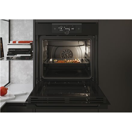 Haier Oven , HWO60SM2F3BH , 70 L , Electric , Hydrolytic , Electronic , Height 59.5 cm , Width 59.5 cm , Black