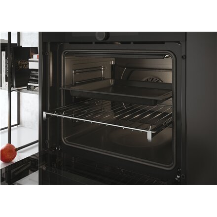 Haier Oven , HWO60SM2F3BH , 70 L , Electric , Hydrolytic , Electronic , Height 59.5 cm , Width 59.5 cm , Black