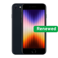Apple Renew Grade C , iPhone SE (2nd Gen, 2020) , Black , 4.7 , Retina HD , A13 Bionic , 3 GB , 256 GB , iOS