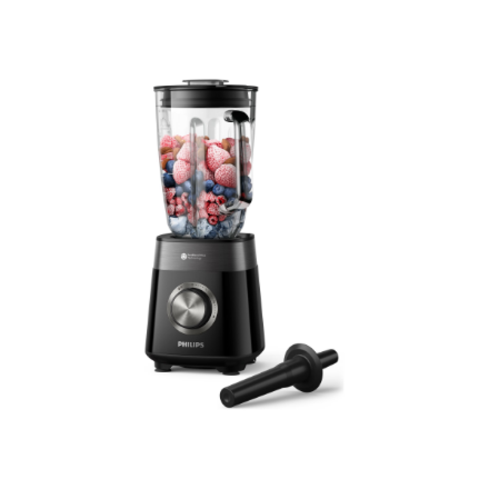 Philips Blender , HR3030/00 , Tabletop , 1200 W , Jar material Glass , Jar capacity 2 L , Ice crushing , Black