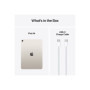Apple , iPad Air , 11 , Starlight , IPS , 2360 x 1640 pixels , Apple M3 , 8 GB , 128 GB , Wi-Fi , Front camera , 12 MP , Rear camera , 12 MP , Bluetooth , 5.3 , iPadOS , USB-C charging cable