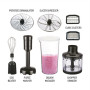 Camry , Blender , CR 4623 , Hand Blender , 1600 W , Number of speeds Variable , Turbo mode , Chopper , Ice crushing , Black