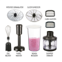 Camry , Blender , CR 4623 , Hand Blender , 1600 W , Number of speeds Variable , Turbo mode , Chopper , Ice crushing , Black