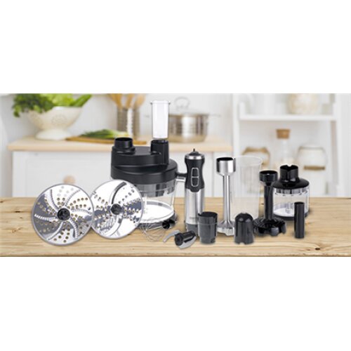 Camry , Blender , CR 4623 , Hand Blender , 1600 W , Number of speeds Variable , Turbo mode , Chopper , Ice crushing , Black