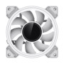 Gamemax Case Fan , DUAL RING INFINITY WH , White
