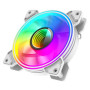 Gamemax Case Fan , DUAL RING INFINITY WH , White