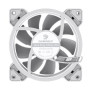 Gamemax Case Fan , DUAL RING INFINITY WH , White