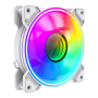 Gamemax Case Fan , DUAL RING INFINITY WH , White