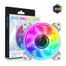Gamemax Case Fan , DUAL RING INFINITY WH , White Gamemax Case Fan , DUAL RING INFINITY WH , White