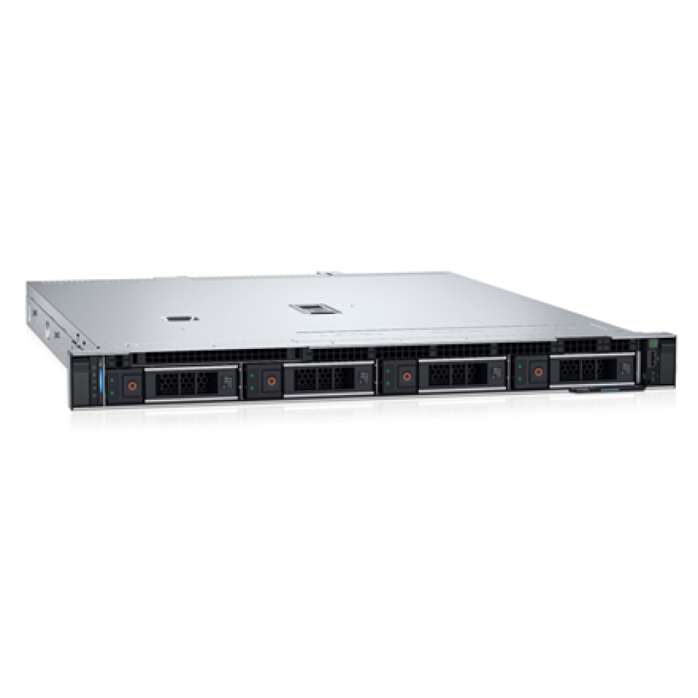 Dell PowerEdge , R360 , Rack (1U) , Intel Xeon 6 , 1 , 6315P , 4 , 4 , 2.8 GHz , 1x32GB/1x480GB , Up to 8 x 2.5 , PERC H355 , iDRAC9 Enterprise , Power supply 2x700 W , ReadyRails Sliding Rails , No OS , Warranty Basic NBD, 36 month(s)