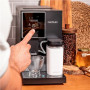 Cecotec Coffee Maker , Cremmaet Compactccino Connected , Pump pressure 19 bar , Built-in milk frother , Super-automatic , Black