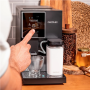 Cecotec Coffee Maker , Cremmaet Compactccino Connected , Pump pressure 19 bar , Built-in milk frother , Super-automatic , Black