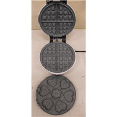 SALE OUT. Cecotec Fun Gofrestone 3in1 Waffle maker , Cecotec Waffle Maker , Fun Gofrestone 3in1 , 700 W , Number of pastry 3 , Waffle/Muffin/Donut , White , MISSING DOUGHTSNUTS INTERCHANGEABLE PLATE