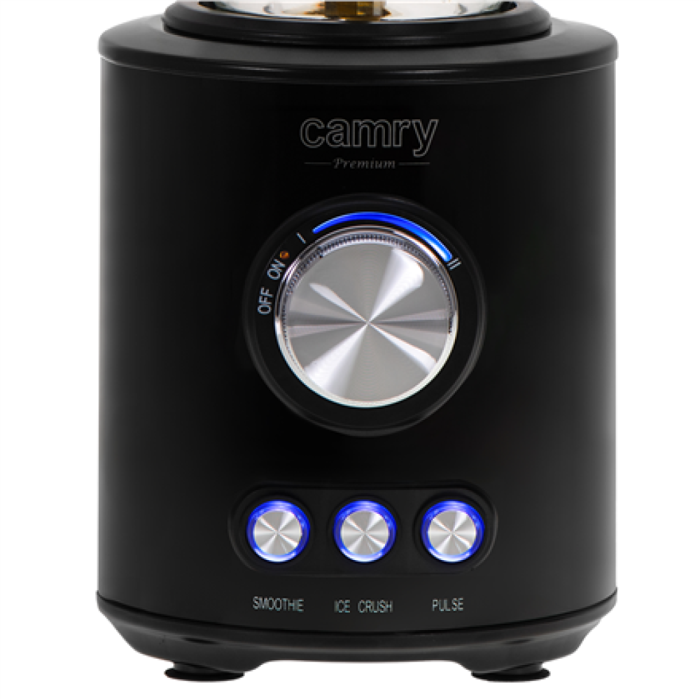 Camry Blender , CR 4088 , Tabletop , 1800 W , Jar material Glass , Jar capacity 1.5 L , Ice crushing , Piano Black