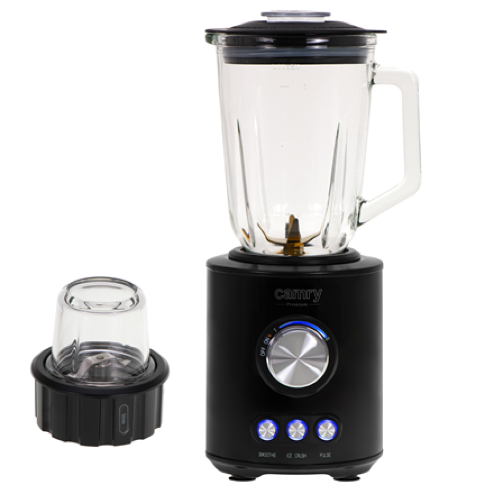 Camry Blender , CR 4088 , Tabletop , 1800 W , Jar material Glass , Jar capacity 1.5 L , Ice crushing , Piano Black