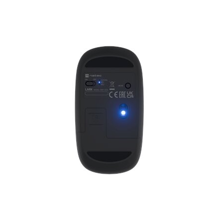 Natec , Mouse , Lark , Wireless , 2.4 GHz, Bluetooth , Anthracite