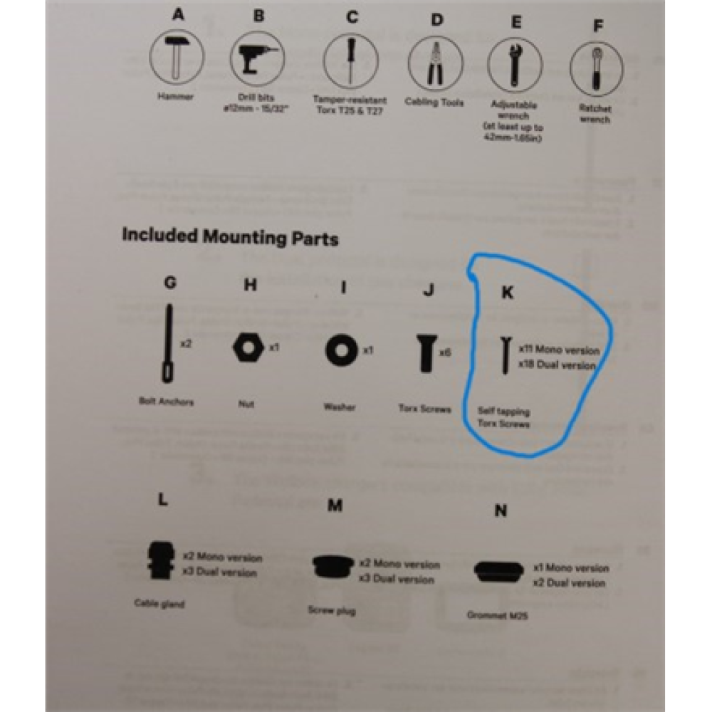 SALE OUT. Wallbox Pedestal Eiffel Basic for Copper SB Mono, Black Wallbox Pedestal Eiffel Basic for Copper SB Mono, Black DEMO, MISSING SCREWS , Wallbox Pedestal Eiffel Basic for Copper SB Mono, Black , DEMO, MISSING SCREWS