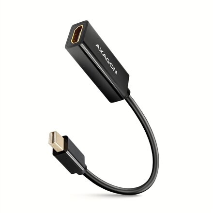 AXAGON Mini DP to HDMI adapter, 4K/30Hz , RVDM-HI14N