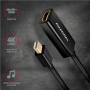 AXAGON Mini DP to HDMI adapter, 4K/30Hz , RVDM-HI14N
