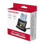 AXAGON Universal desktop USB contact Smart card/ID card reader with long, USB-A cable , CRE-SM4N