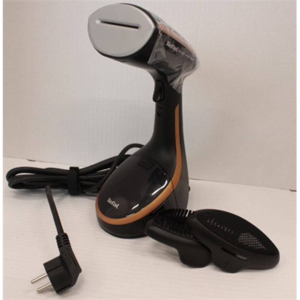 SALE OUT. TEFAL , Steamer , DT9100E0 , Handheld , 1600 W , 0.2 L , 30 g/min , Black , DAMAGED PACKAGING, SCRATCHED ON TOP