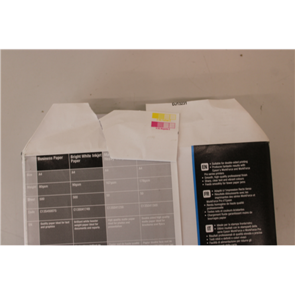 SALE OUT. , Business Paper 500 sheets , Printer , White , 80 g/m² , A4 , DAMAGED PACKAGING, UNPACKED