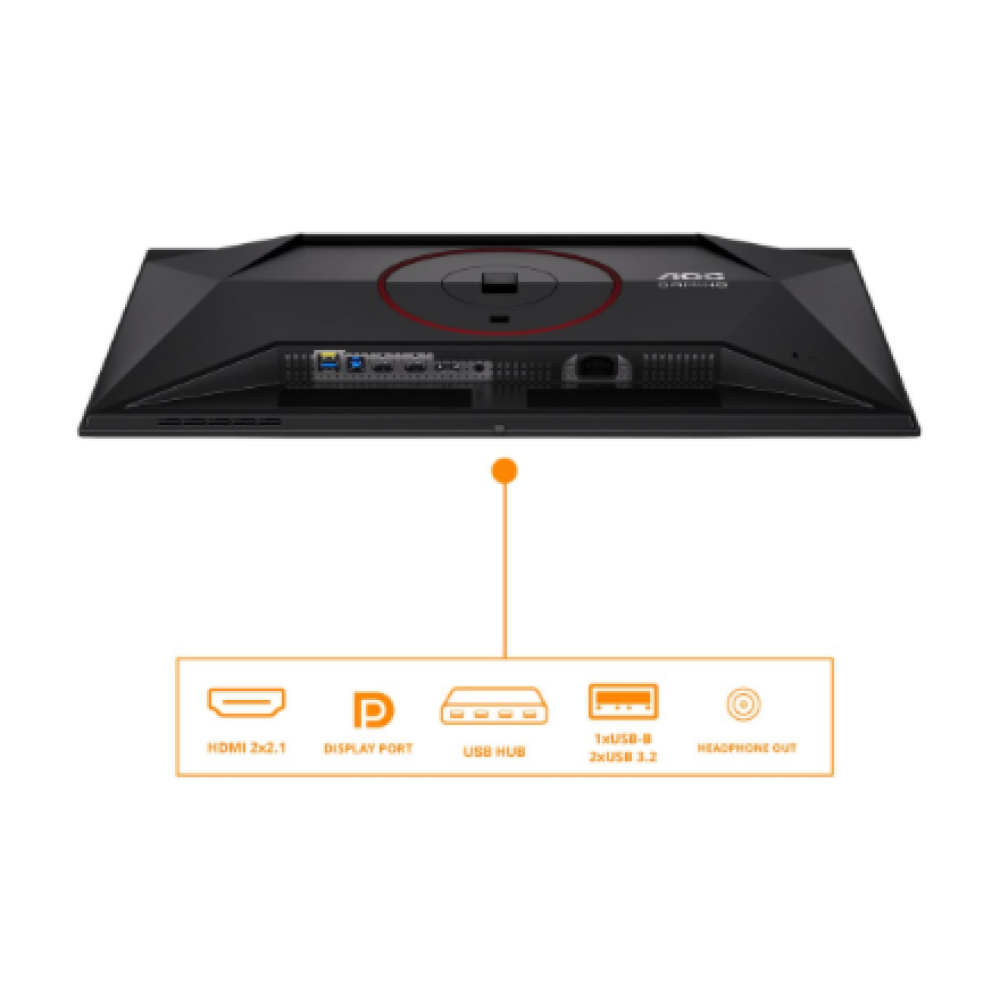 AOC Q27G4SDR , 27 , QD-OLED , QHD , 16:9 , 360 Hz , 0.03 ms , 2560 x 1440 pixels , 1000 cd/m² , HDMI ports quantity 2 , Black