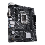 Asus , PRIME H610M-D D4 , Processor family Intel , Processor socket LGA1700 , DDR4 DIMM , Memory slots 2 , Supported hard disk drive interfaces SATA, M.2 , Number of SATA connectors 4 , Chipset Intel H610 , mATX