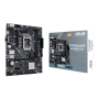Asus , PRIME H610M-D D4 , Processor family Intel , Processor socket LGA1700 , DDR4 DIMM , Memory slots 2 , Supported hard disk drive interfaces SATA, M.2 , Number of SATA connectors 4 , Chipset Intel H610 , mATX